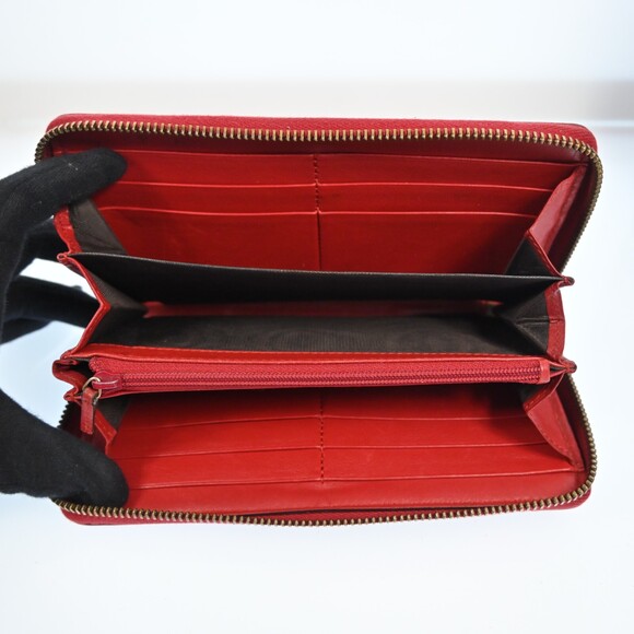 Gucci Gg Marmont Round Zipper Long #210477G26B - Picture 12 of 16